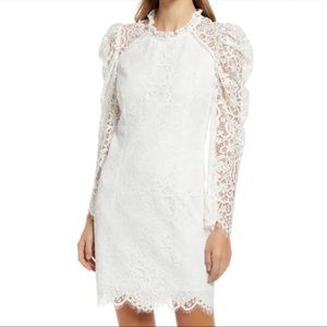 Lilly Pulitzer Averi Coconut Two-Tone Dress, Size 8